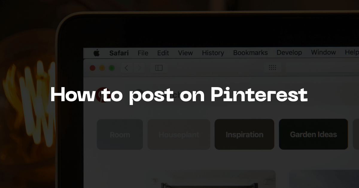 How to post on pinterest