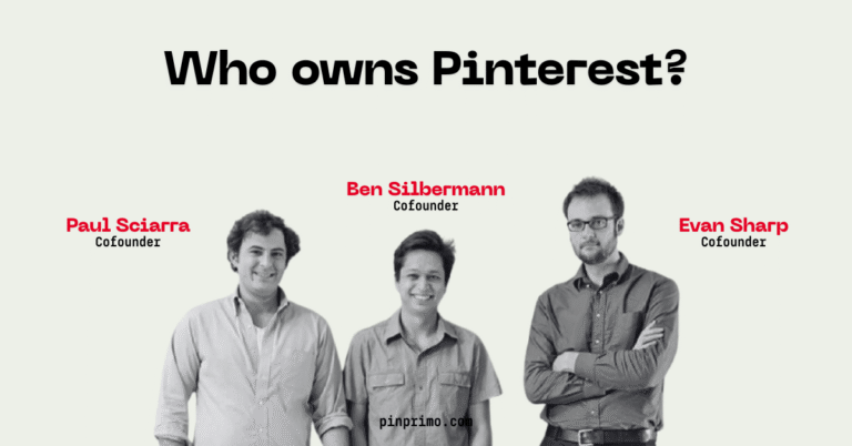 who owns pinterest cofounders ben silbermann, evan sharp, paul sciarra