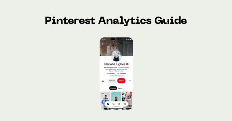 Pinterest Analytics Guide